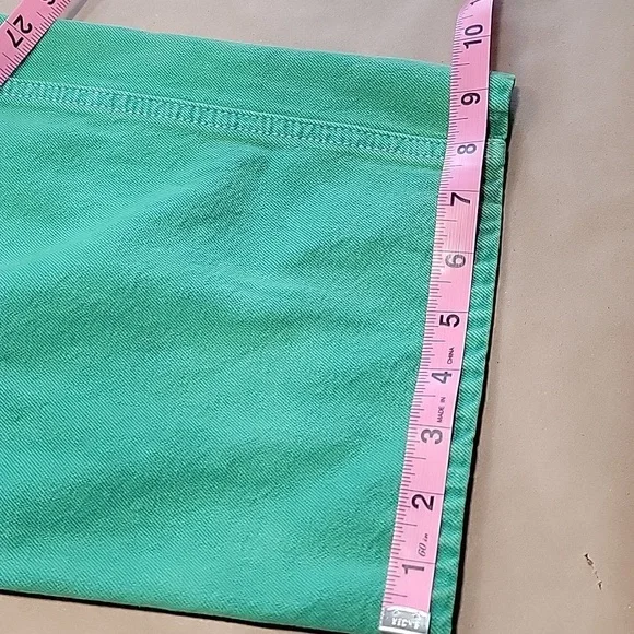 Wrangler Size 32 Green Casey Jones Wide Leg Carpenter Baggy Loose Fit Jeans - Picture 14 of 14